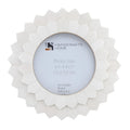 Palace Radiance Bone Inlay Round Picture Frame | 4x4
