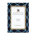 Picture Frame Halo Mamba Collection Resin Inlay & Brass Multi-Color – 4x6, 5x7 & 8x10