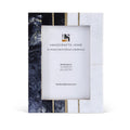 Black White Resin Brass Inlay Picture Frame Tabletop 4x6 5x7