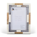 Picture Frame Woodstrip Tile Collection Wood & Bone Inlay Multi – 4x6 & 5x7"