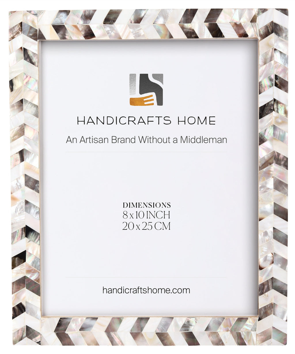 Mother of Pearl Picture Frame | Pearlescent Chase 4x6 5x7 8x10