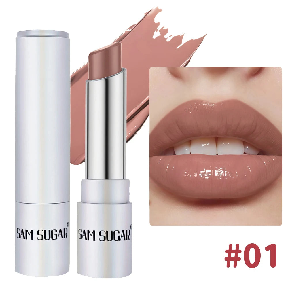 Butter Nourishing Lip Balm Long Lasting Moisturizing Plumping Soft Matte Lipstick Easy Apply