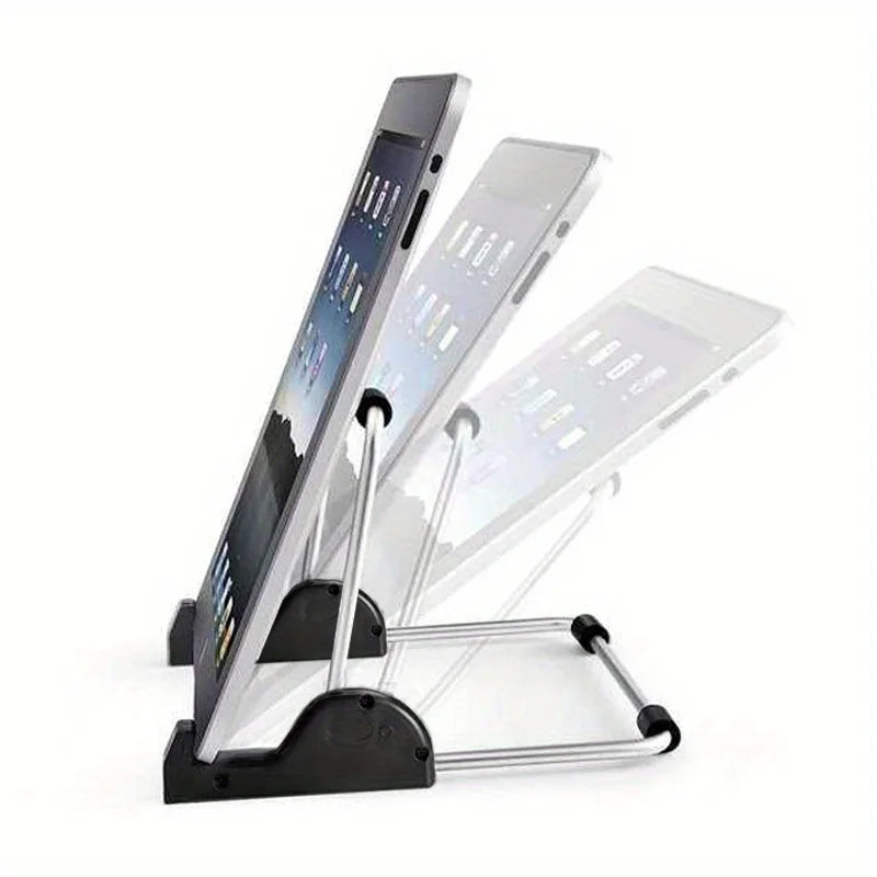 Multi Functional Foldable Tablet Stand - Suitable for Various Devices, Lightweight Laptop Support