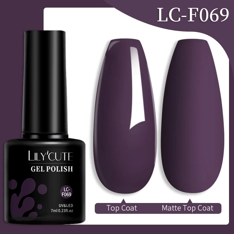 LILYCUTE 7ml Reflective Glitter Nail Gel Polish Effect Sparkling Soak Off Gel Semi Permanent For Manicure Nail Art UV Nail Gel