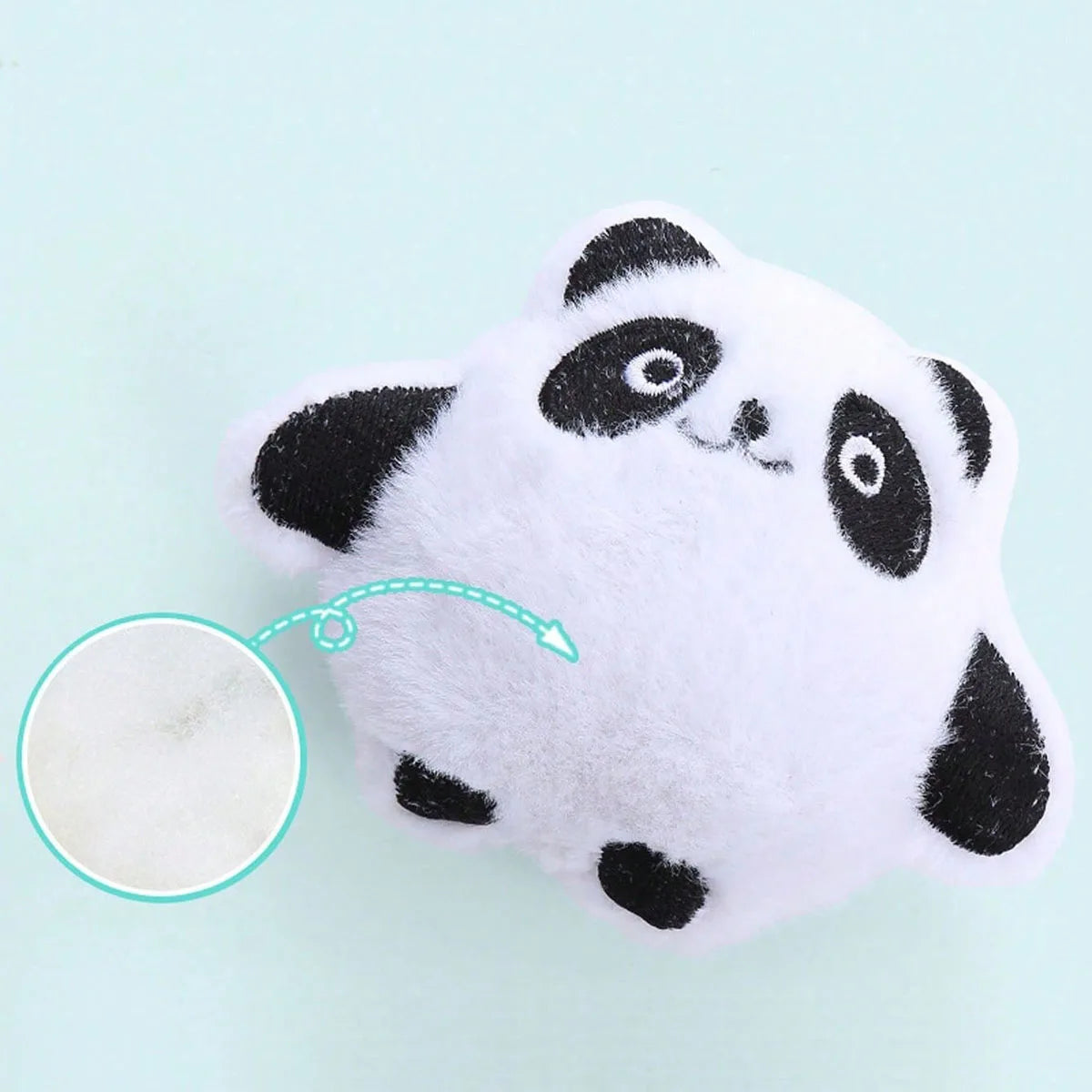New Plush Doll Mouse Rabbit Cartoon Animal Cat Dog Double Pet Toy Soft Bite-Resistant Self-Exciting Cat Toy