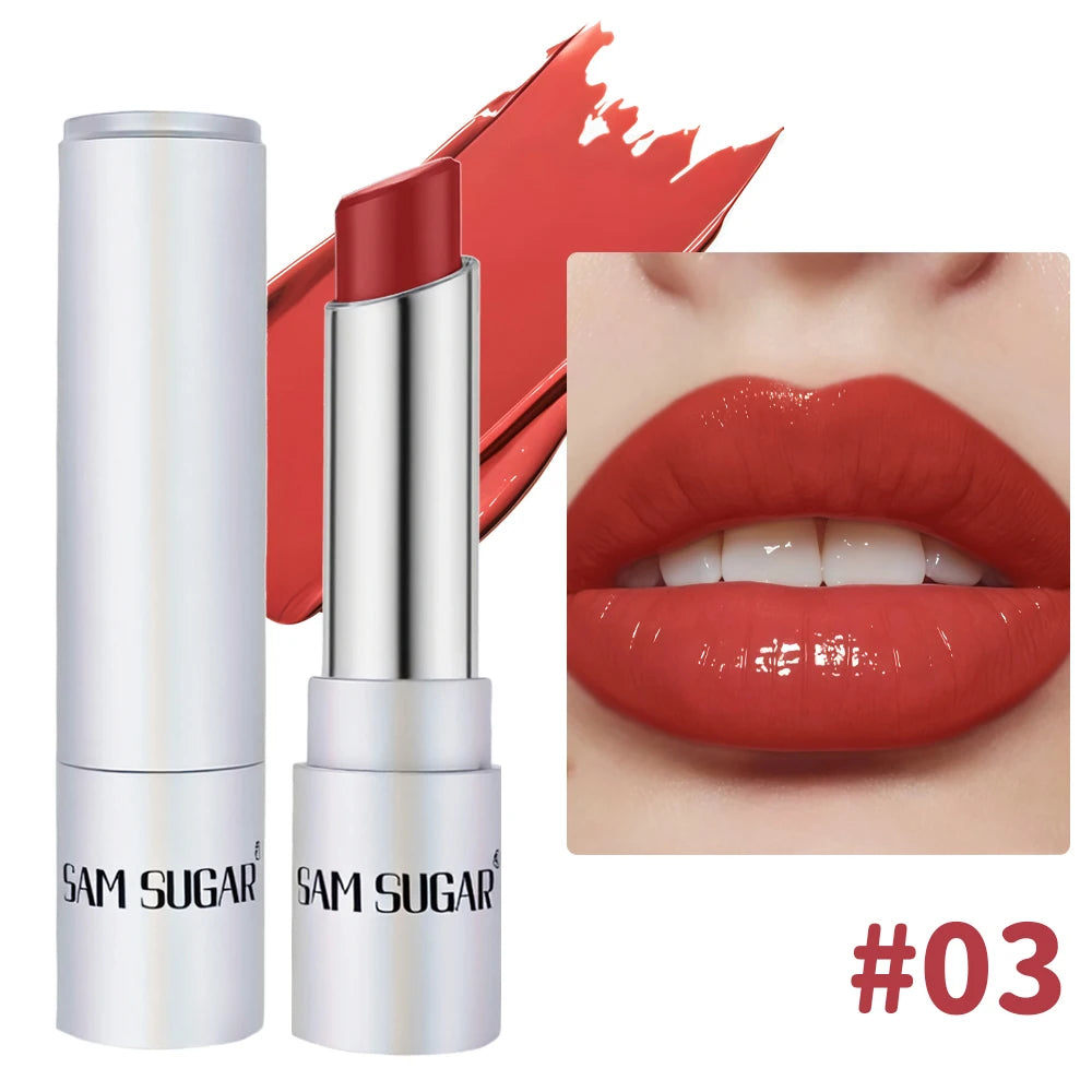 Butter Nourishing Lip Balm Long Lasting Moisturizing Plumping Soft Matte Lipstick Easy Apply