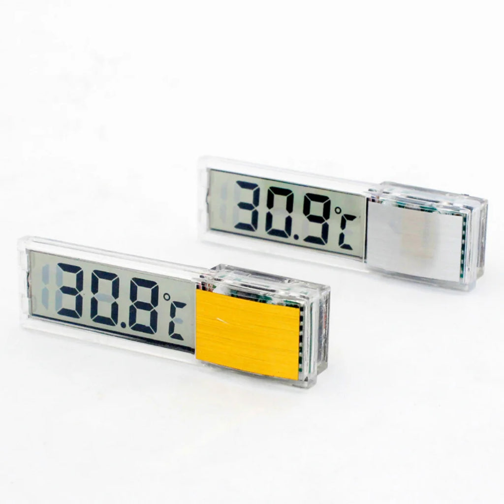 Aquarium Thermometer Electronic LCD Digital Fish Tank Temperature Measurement Fish Tank Temp Meter Aquarium Accessories