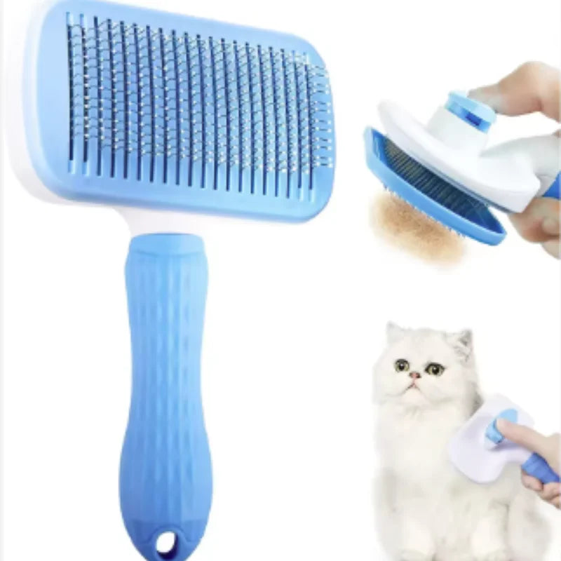 Dog Hair Remover Brush Cat Dog Hair Grooming And Care Comb For Long Hair Dog Pet Removes Hairs Cleaning Bath Brush Dog Supplies