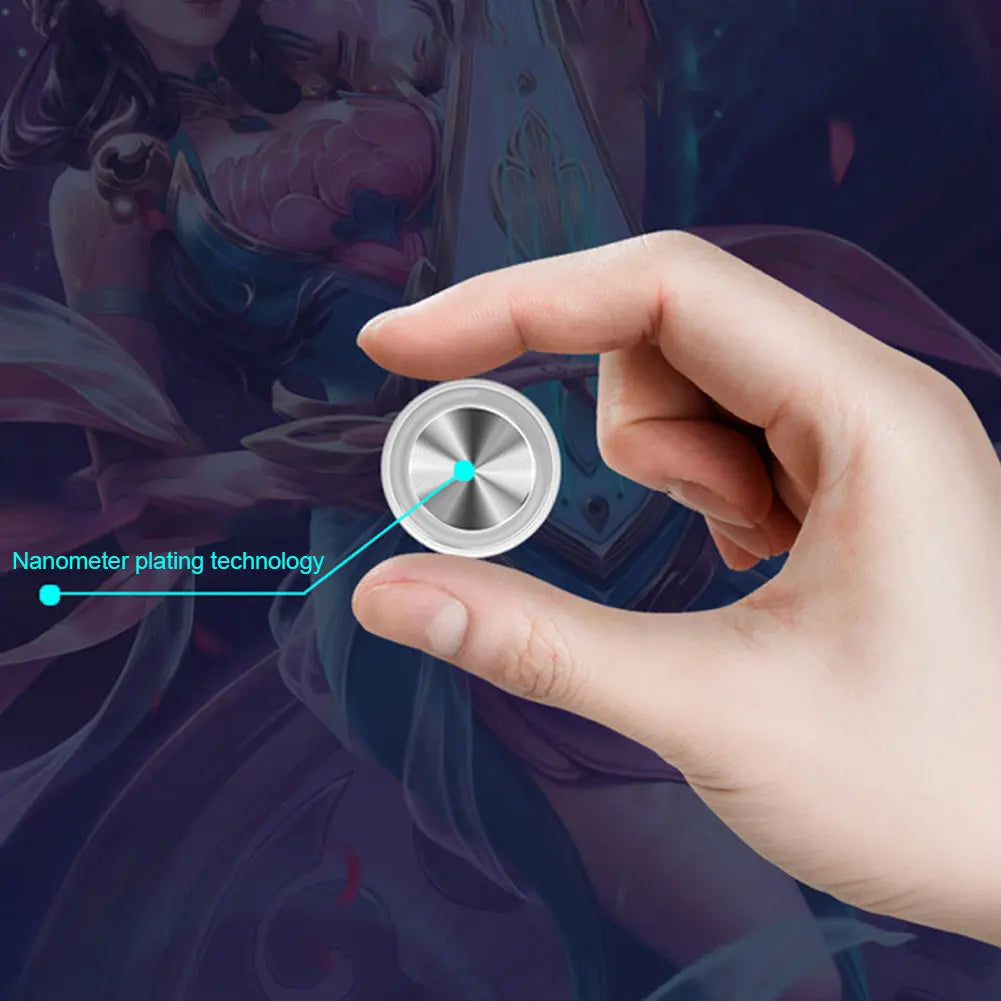 Mobile Gaming Controller Game Trigger For Aim Shooting Gamepad Joystick Controller Metal Button for IPhone Android