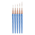 5Pcs Liner Brush Set Acrylic Nail Art Brush, Ultra Fine Tips Pen for Striping Drawing Detailing Manicure Tool