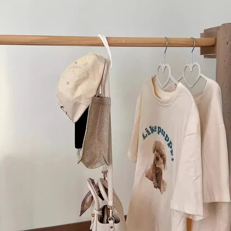 5/10/15pc Multifunctional Bag Hanger Connecting Hook, Saving Space for Hats Scarves Handbags Hangers Wardrobes Storage Holder