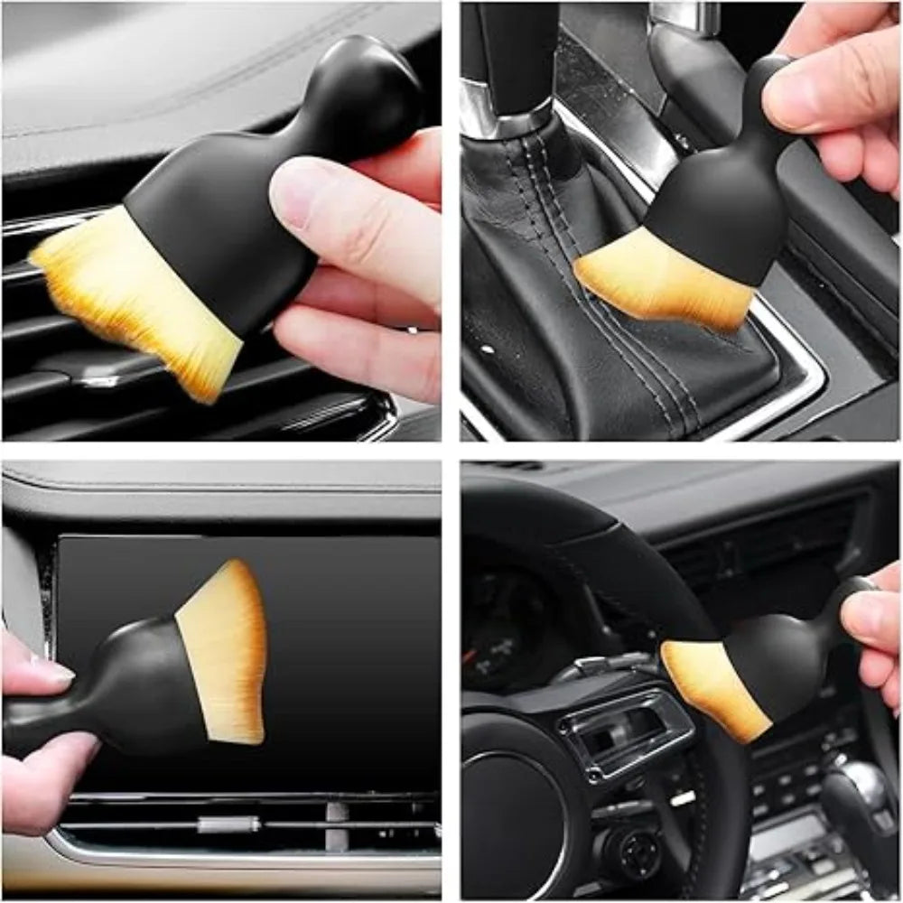 1-50Pcs Car Interior Detailing Brush Car Air Outlet Crevice Dust Removal Brushes Keyboard Brush Home Office Detailing Clean Tool