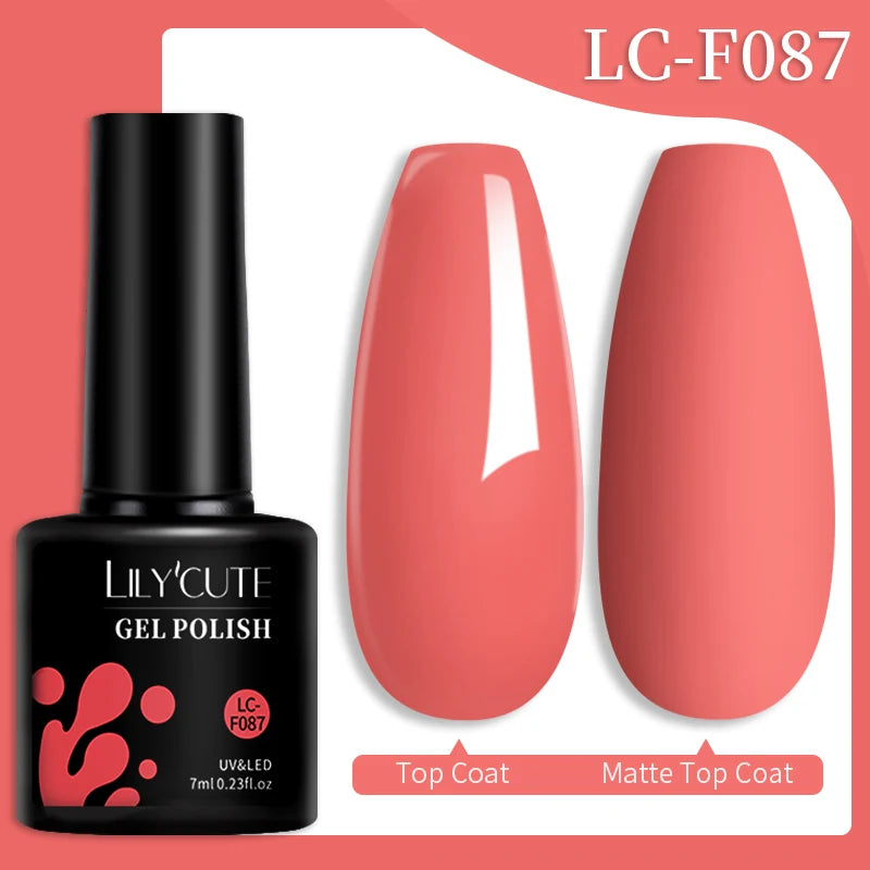 LILYCUTE 7ml Reflective Glitter Nail Gel Polish Effect Sparkling Soak Off Gel Semi Permanent For Manicure Nail Art UV Nail Gel