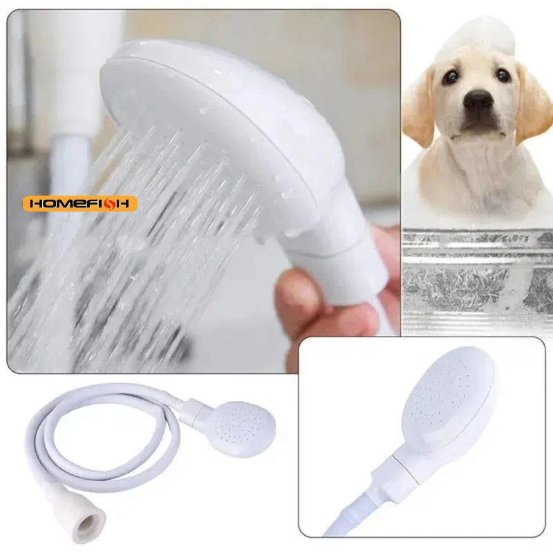 Multifunctional Faucet Sprinkler - Shower Head Extender with Drain Filter & Hose, Sink Cleaning Tool for Bathroom, Pet Bath Supp