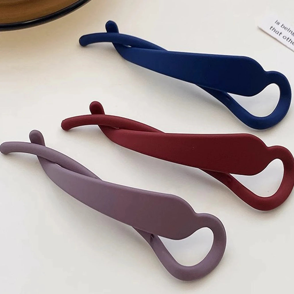 6 Pcs Banana Hair Claw Clips for Women Matte Jaw Clamps Hair Accessories for Thick Thin Fine Hair Strong Hold