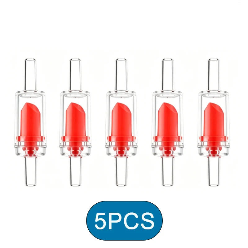 Check Valve Clear Aquarium Accessories Fish Tank Air Pump Accessories Anti-Backflow Anti-Siphon CO2 System Suitable for 4mm Hose
