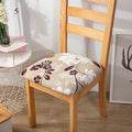 Elastic Dining Room Chair Seat Covers Universal Removable Dinner Chair Cover Stretch Washable Cover Protector Cushion Slipcover