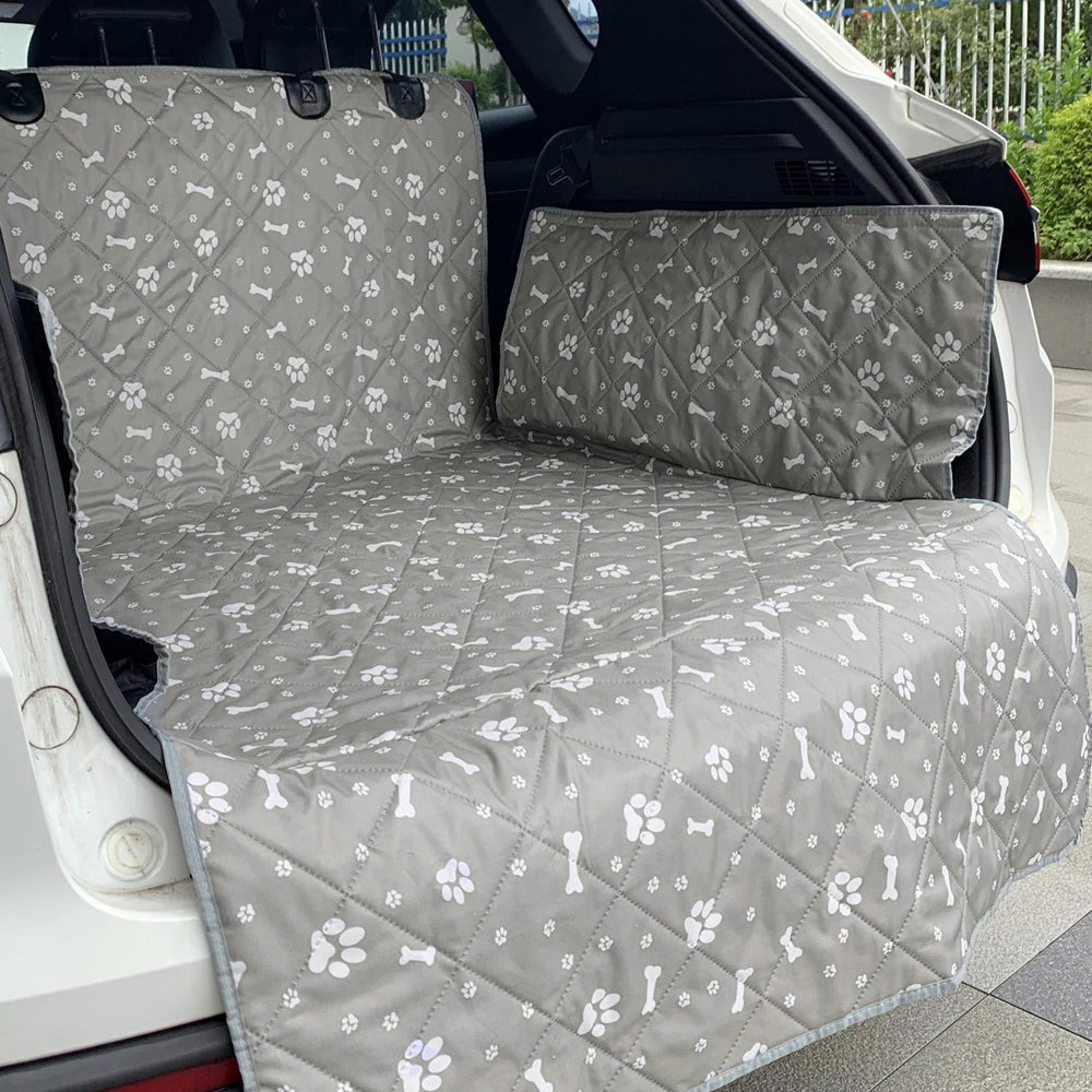 Waterproof SUV Cargo Liner for Dogs,Dog Seat Cover Mat for SUVs Sedans Vans,Large Size Universal Fit