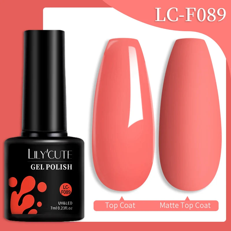 LILYCUTE 7ml Reflective Glitter Nail Gel Polish Effect Sparkling Soak Off Gel Semi Permanent For Manicure Nail Art UV Nail Gel