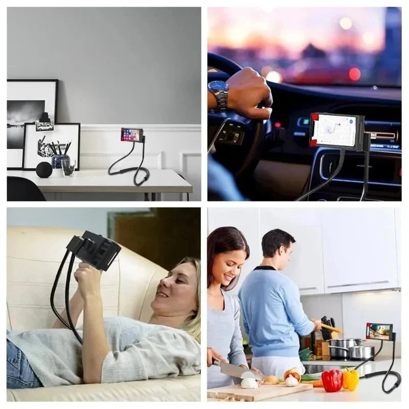 Lazy Neck Mobile Phone Holder Flexible Neck Lazy Necklace Tablet Holder Stand For Cellphone Tablets for iPhone Huawei Xiaomi