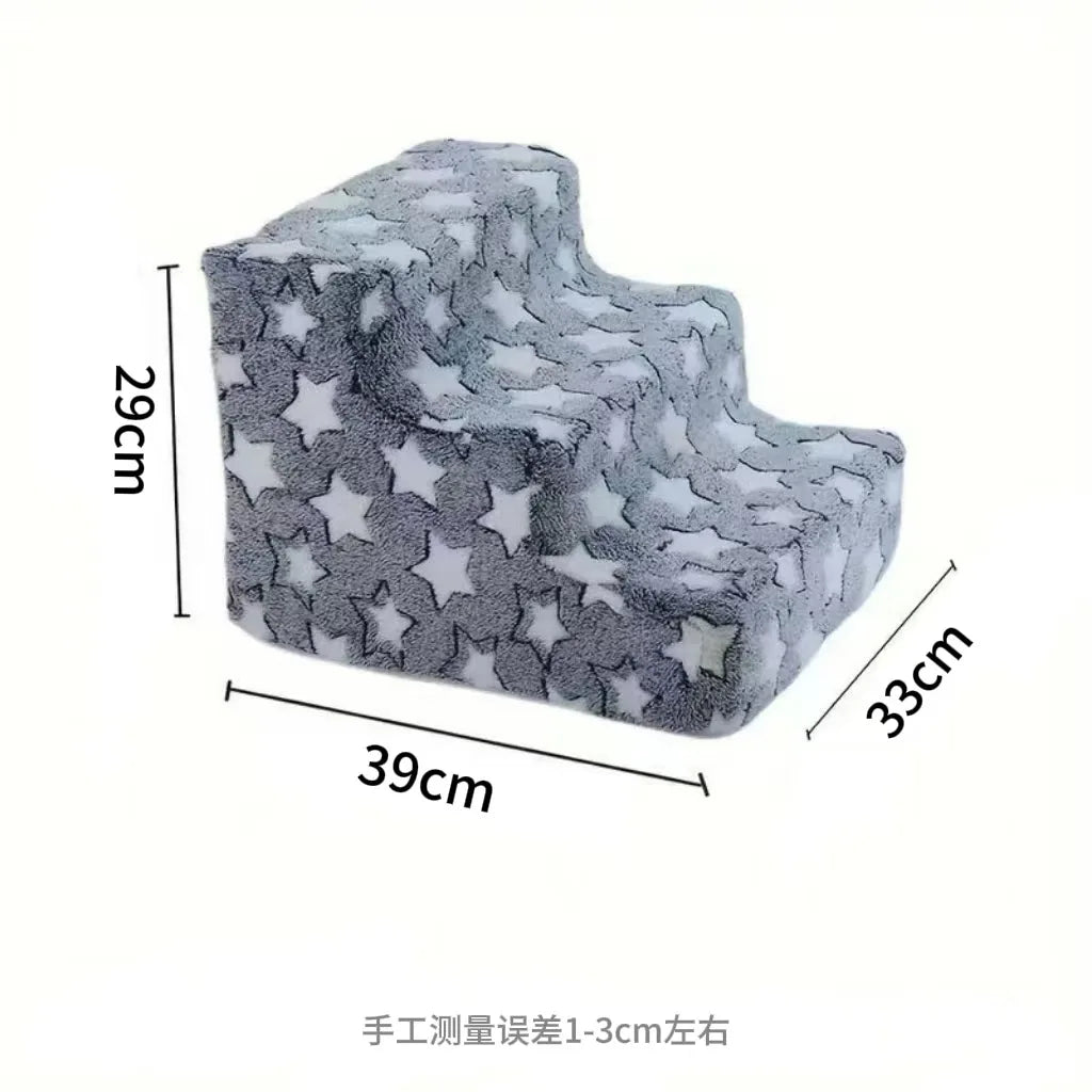 Pets Household Bedside Stairs Dogs Teddy Dogs Stairs Cats Cleaning Pet Ramp Stairs for Dogs Pet Accessories