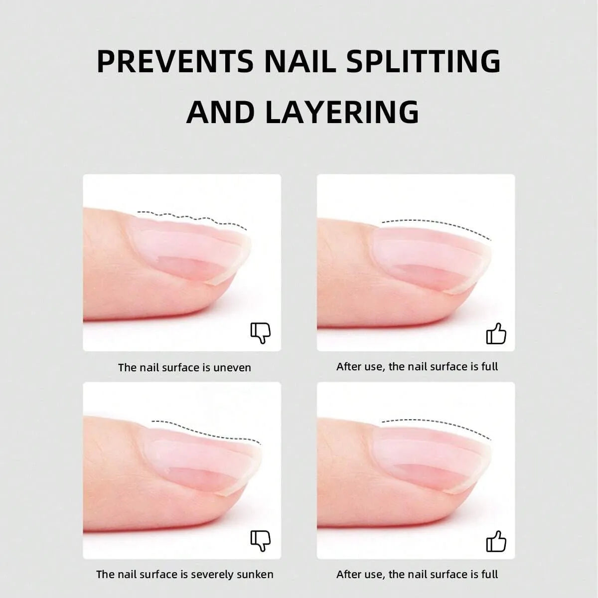 1Pc 15ml Reinforce Gel Nail Gel Multifunctional Clear Gel Nail Polish Nail Strengthener Gel Nail Extension Hard Gel Builder