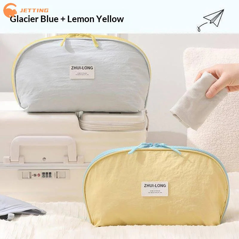 (New) 1PCS Large Capacity Portable Bra Underwear Organizer Travel Storage Bag Lingerie Pouch Socks Packing Bag