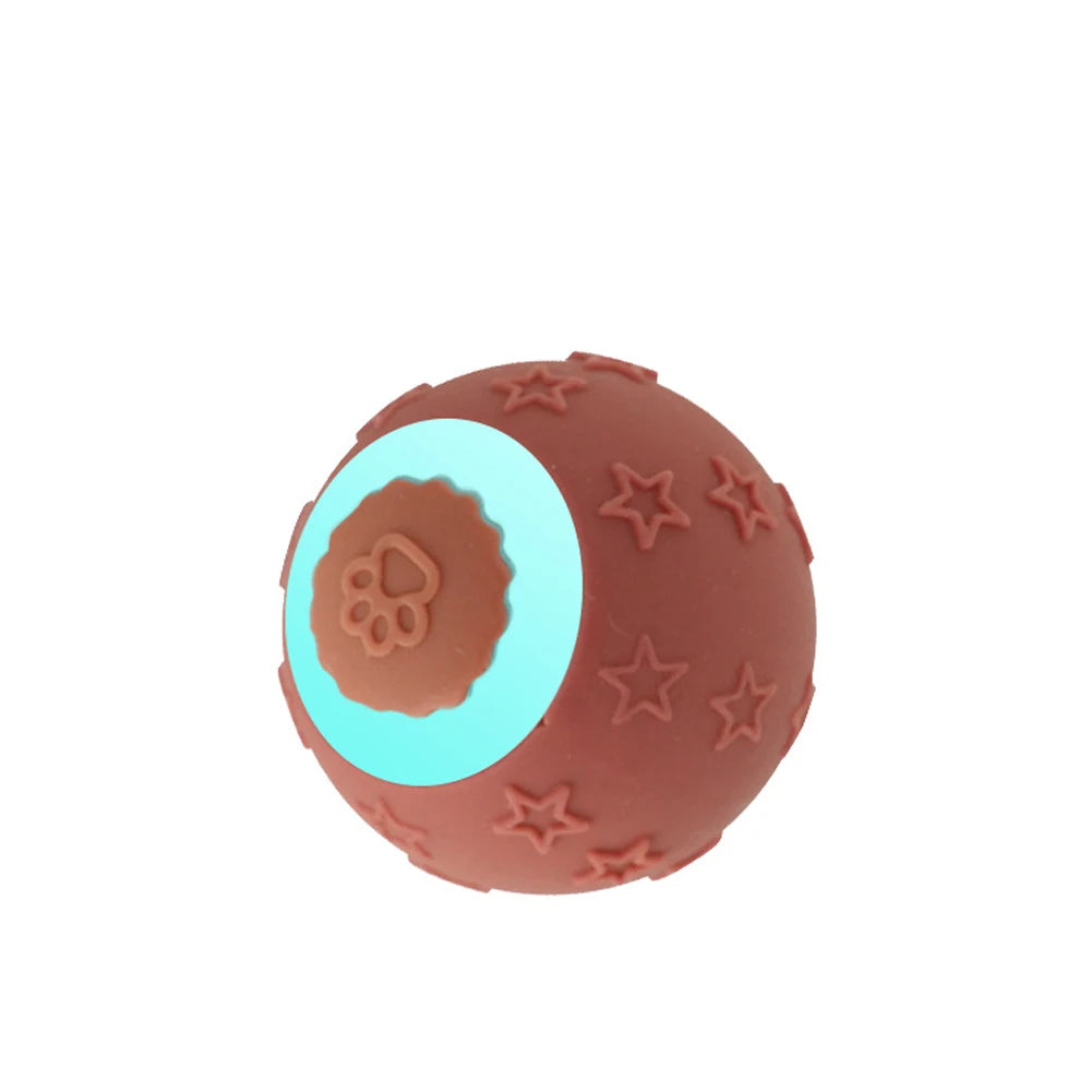 Smart Ball Cat Toy 2 Modes Rechargeable Cat Exercise Active Rolling Ball Toys Electric Cat Toys Interactive For Puppy Dog & Cats