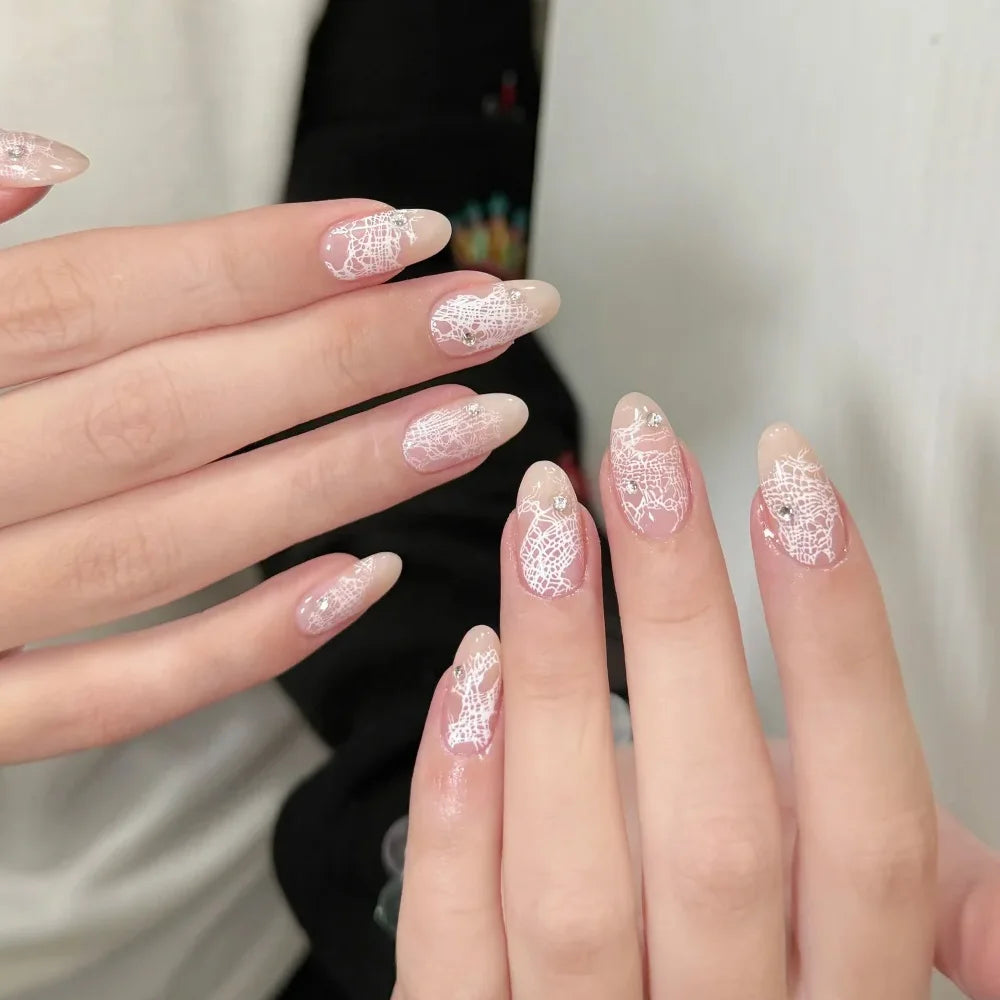 1PC 3D Lace Design Nail Art Silicone Mold Ultra-thin Transparent Sweater Knitting Lace Acrylic Nail Template NailDecoration Mold