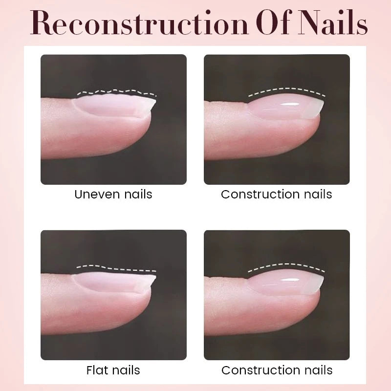 UR SUGAR 15ml 4-IN-1 Jelly Rubber Base Gel For Construct Reinforce Natural Nail Art Manicure Soak Off LED UV Gel Nail Varnishes