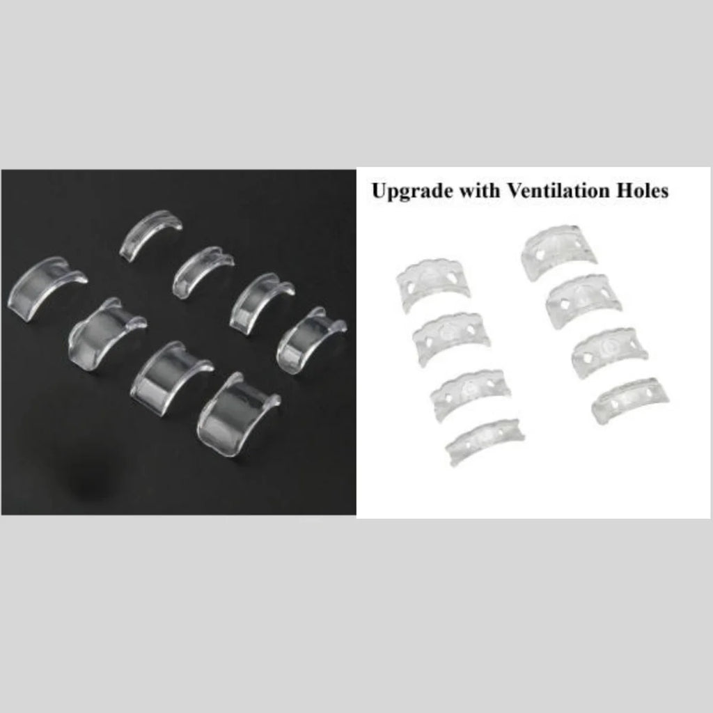 8 Sizes Silicone Invisible Clear Ring Sizer Anti-Loss Proof Invisible Ring Holder Retainer Shrinker for Large Rings
