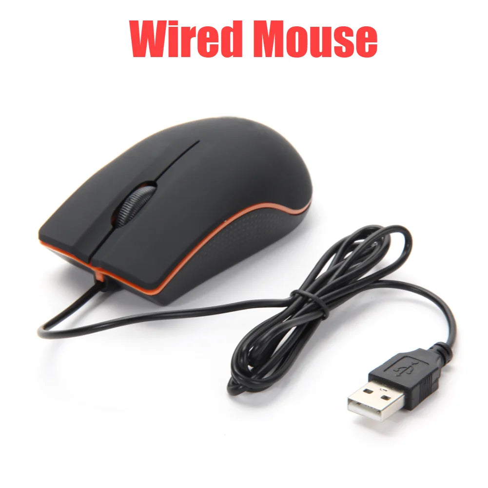USB Wired Mouse Optical Ergonomic Game Mouse 1200 DPI Mice 3 Buttons Gaming Mice for PC Laptop Mice Home Office Computer Mouse