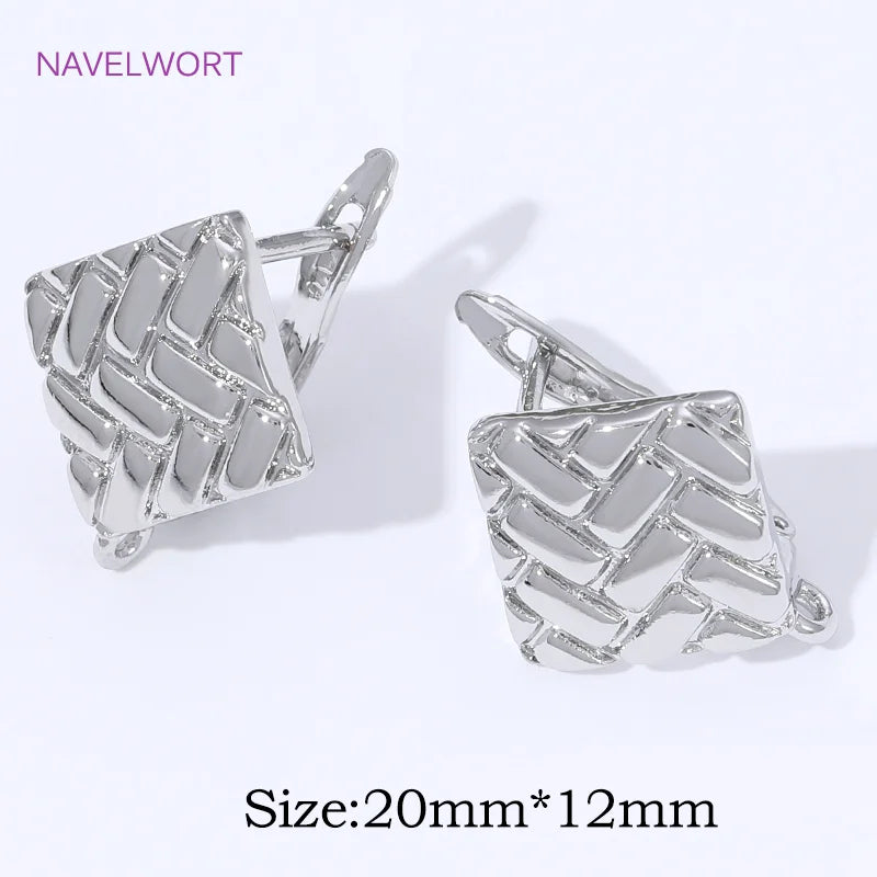 Multi Styles 18K Gold Plated Brass Shvenzy Earring Hooks Ear Wire Fastener,Accessories For Earrings,DIY Jewelry Making Supplies