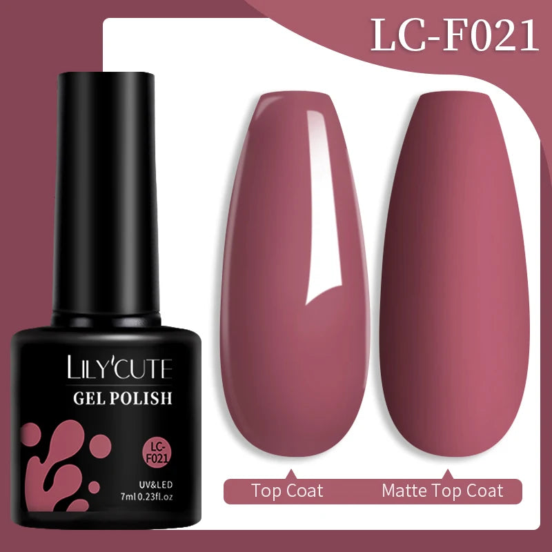 LILYCUTE 7ml Reflective Glitter Nail Gel Polish Effect Sparkling Soak Off Gel Semi Permanent For Manicure Nail Art UV Nail Gel