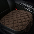Thickened Car Seat Cushion Plush Short Plush Anti Slip Warm Seat Cushion Seat Three Piece Set Winter Universal Plush Winter