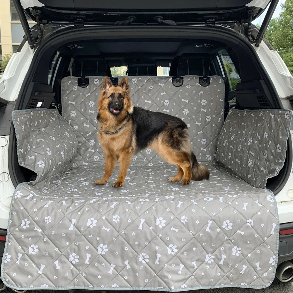 Waterproof SUV Cargo Liner for Dogs,Dog Seat Cover Mat for SUVs Sedans Vans,Large Size Universal Fit