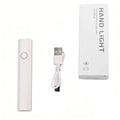 Portable Handheld UV LED Nail Lamp USB Rechargeable Pen Shape Nail Dryer Quick Curing Light for Gel Polish Manicure And Nail Art