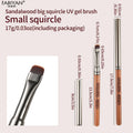 Sandalwood Nail Art Glue Phototherapy Pen UV Gel Brush Painting Drawing Flowers Nail Brushes Manicure Tools For Nail Salon