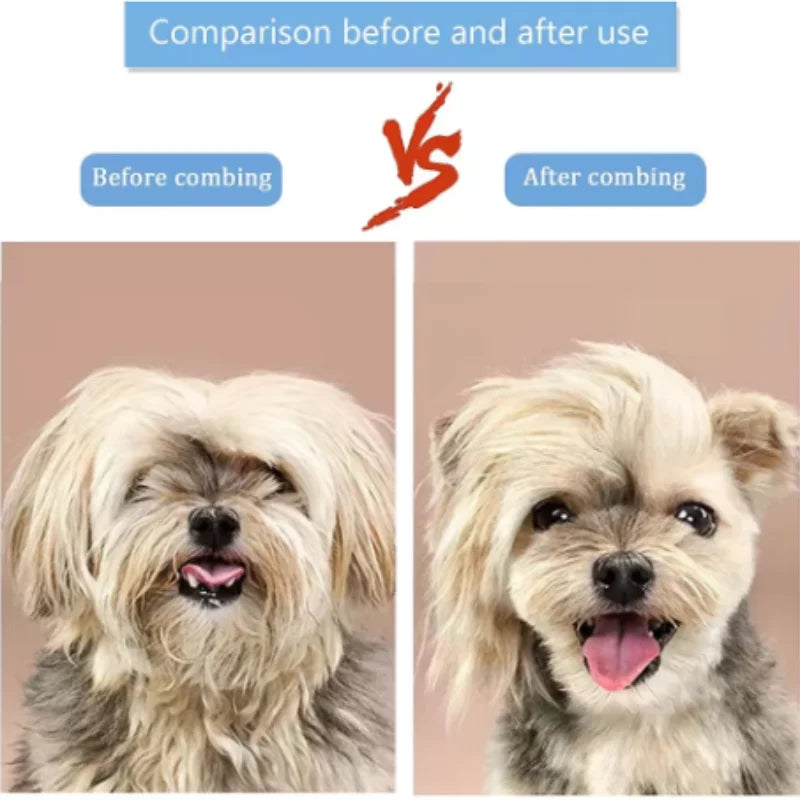 Dog Hair Remover Brush Cat Dog Hair Grooming And Care Comb For Long Hair Dog Pet Removes Hairs Cleaning Bath Brush Dog Supplies