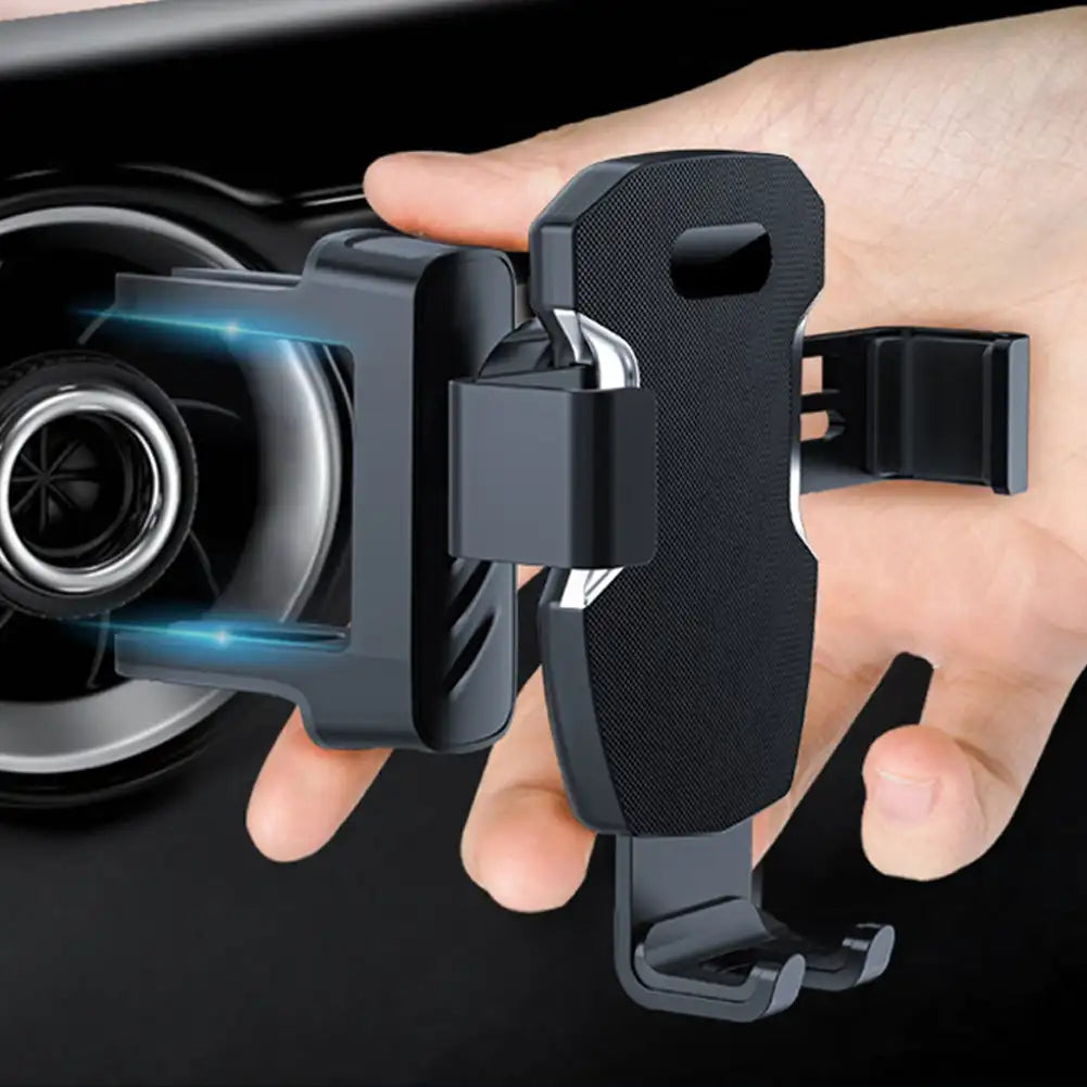 Car Phone Mount Stand  for Round Air Vent GPS Support One-Handed Operation Bracket Circular Air Vent Mount Holder Universal