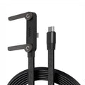 3/1pcs 240/65w Fast Charging Foldable Bracket Data Cable 2-in-1 Data Wire Foldable Phone Stand Type-C to Type-C /USB-A to Type-C