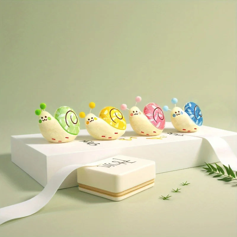 1pcs Cute Snail Shaped Toy for Dogs To Relieve Boredom, Interactive Teeth Grinding and Cleaning, Self Fun Pet Plush Toy