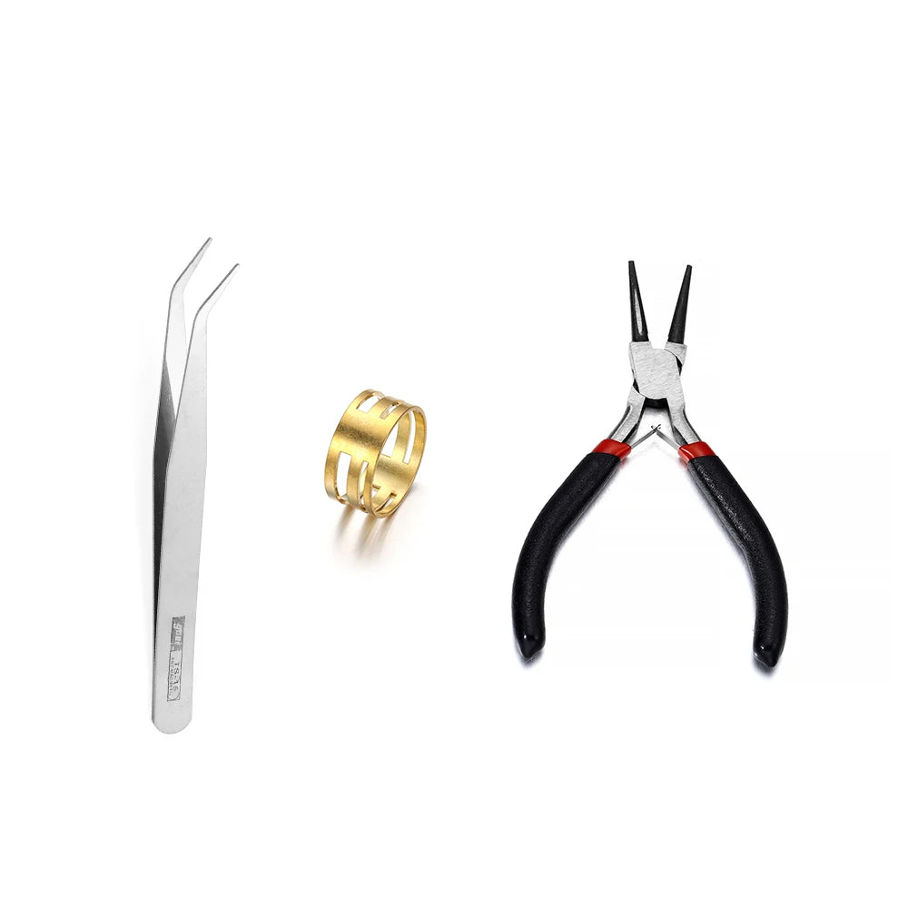 Alloy Accessories Jewelry Findings Set Repair Tools Lobster Clasp Open Jump Rings Earring Hooks for DIY Jewelry Making Supplies