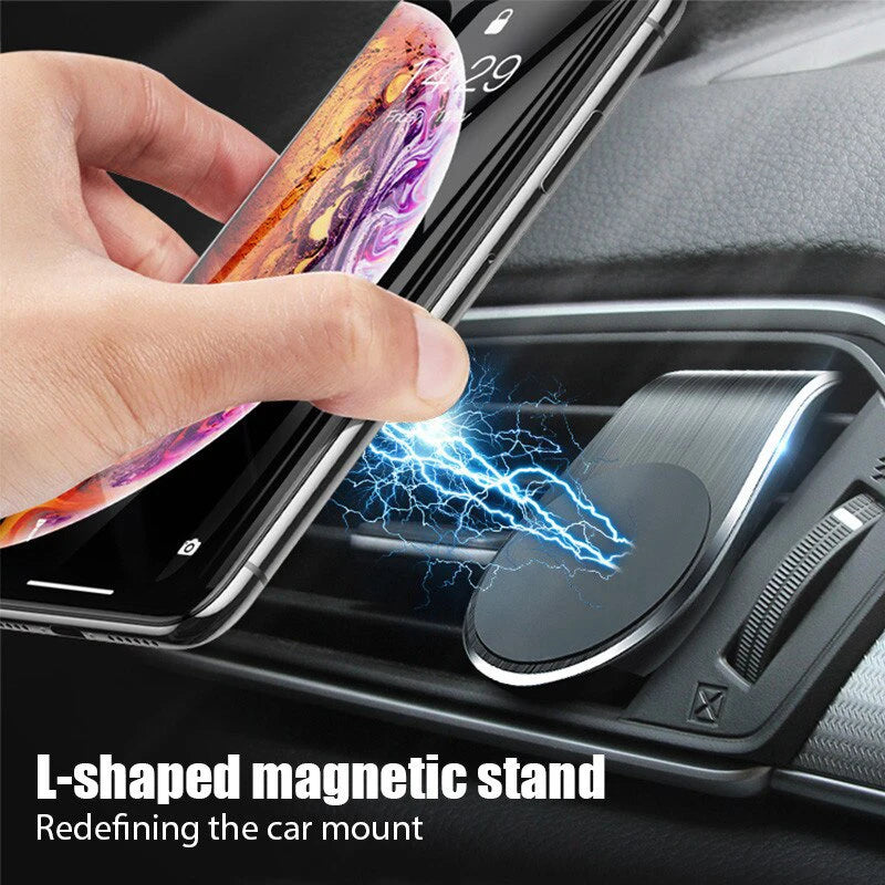 Magnetic Car Phone Holder Universal Air Vent Car Phone Mount Mobile GPS Support  Mobile Phone Holder, Car Supplies, Small Tools