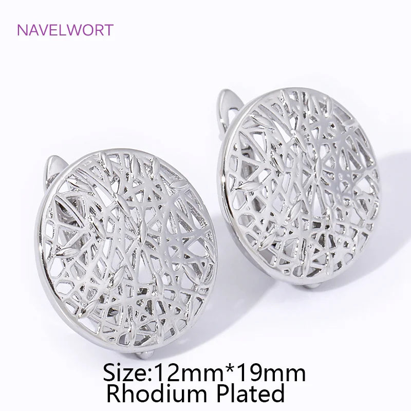 Multi Styles 18K Gold Plated Brass Shvenzy Earring Hooks Ear Wire Fastener,Accessories For Earrings,DIY Jewelry Making Supplies