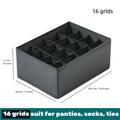 Drawer Underwear Storage Organizer Socks And Bra Pants Storage Box Cabinet Drawer Organizer For Clothes Ties Wardrobe Clothes