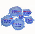 6Pcs Silicone Fresh-keeping Cover Reusable Stretch Canning Lids Refrigerator Microwave Airtight Plastic Wrap Kitchen Accessories