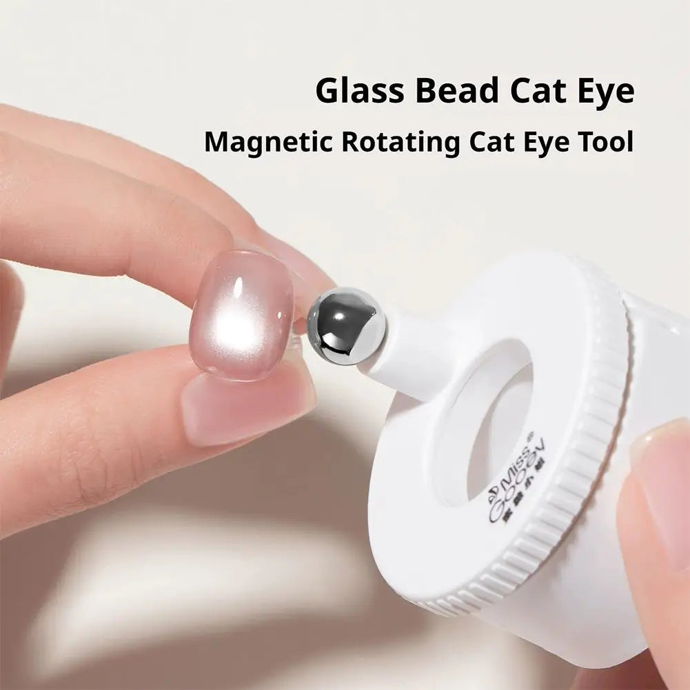 Nail Art Automatic Suction Cat Eye Magnet Artifact, Multifunctional, Ultra Strong, Wide Light French Cat eye Magnet