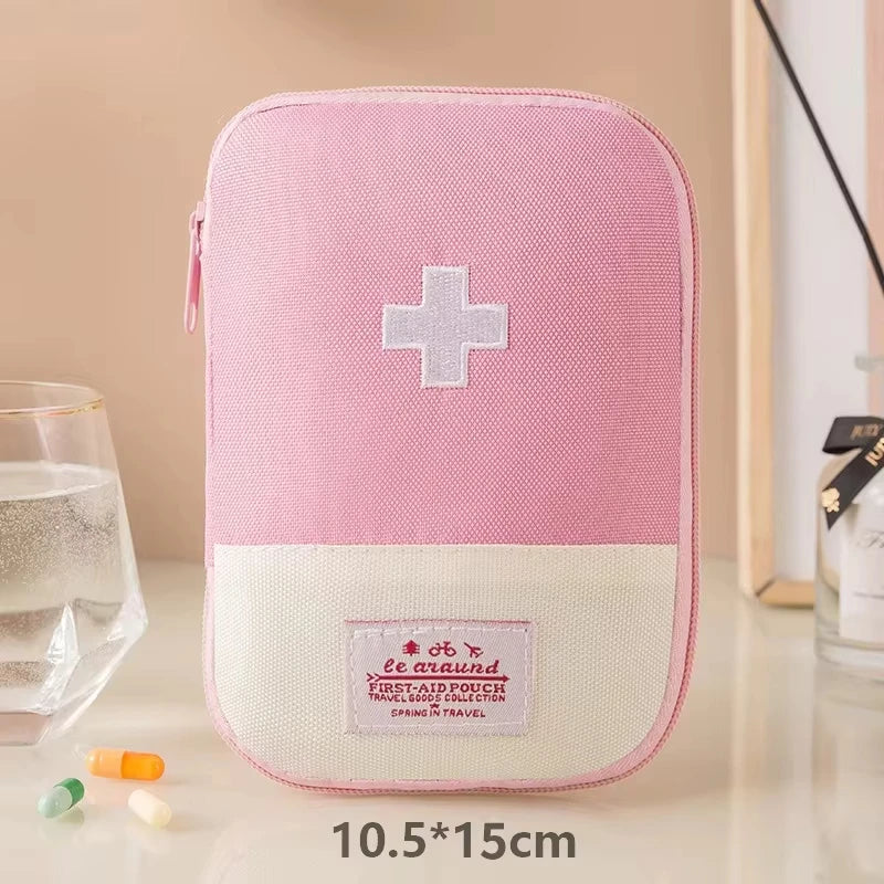Travel Medicine Bag Pill Storage Pouch Outdoor Essentials Emergency Survival Bag Mini First-aid Kit Portable Home Storage Bag
