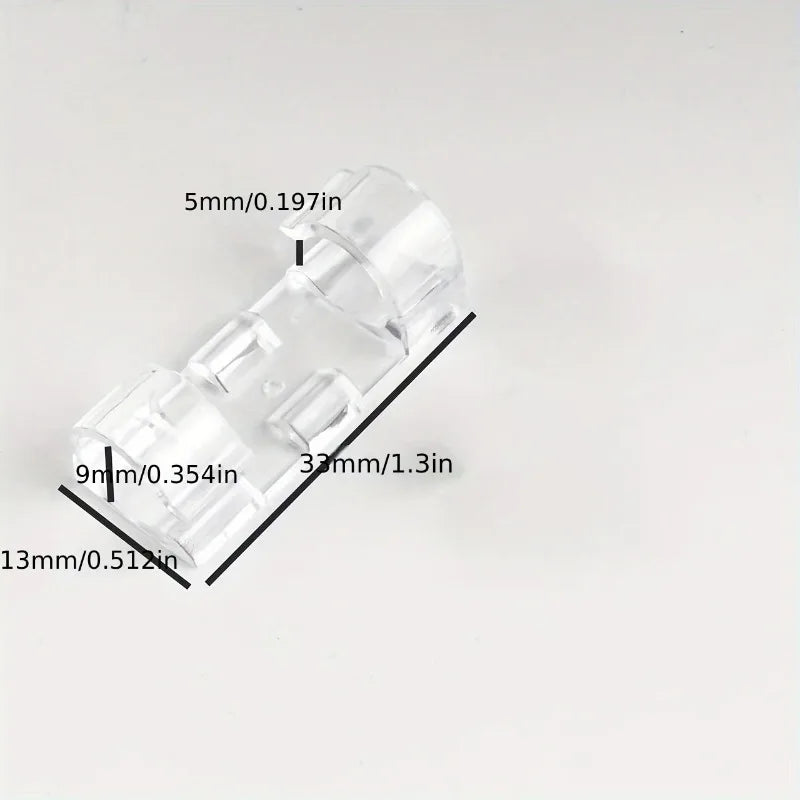 20/40pcs Clear Adhesive Cable Clips Non-punching Wire Organizer Buckle of Wire Holder Home Cable Tie Cables Orginazer Clip Cable
